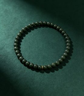 Moonlit Agarveil Triple-loopn Bracelet (8mm-9mm)